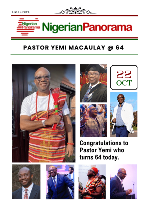 Yemi Macaulay 64 birthday